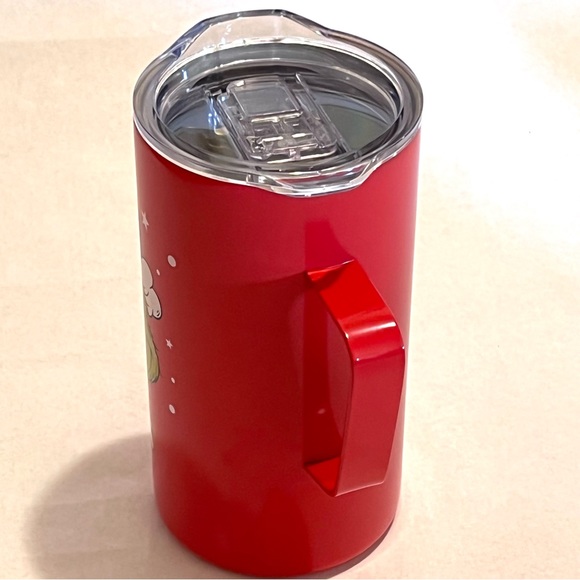 Dr. Seuss 2022 Edition Grinch Feelin Grinchy Stainless Steel Insulated Mug Red - Picture 4 of 8